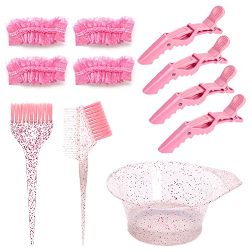 Wsimily Hair Dye Kit - Pink Hair Dye Coloring Tools