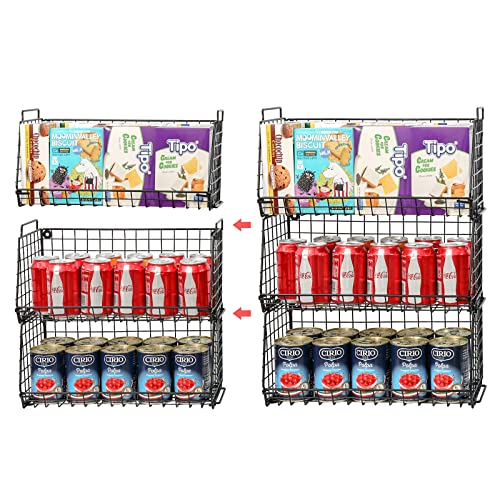 X-cosrack Stackable Pantry Baskets