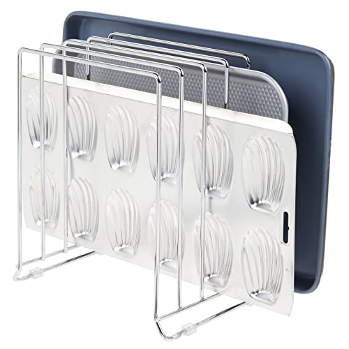 X-Large Steel Storage Tray Organizer Rack for Kitchen Cabinet