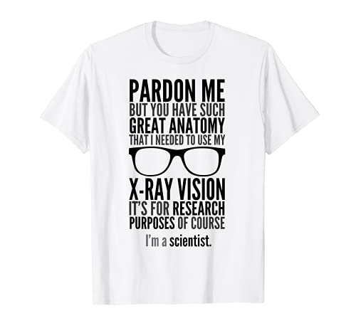 X Ray Vision Scientist T-Shirt: Quirky Prank Gadget