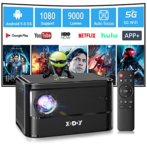 Xgody A40 Autofocus Smart Projector with Android TV OS
