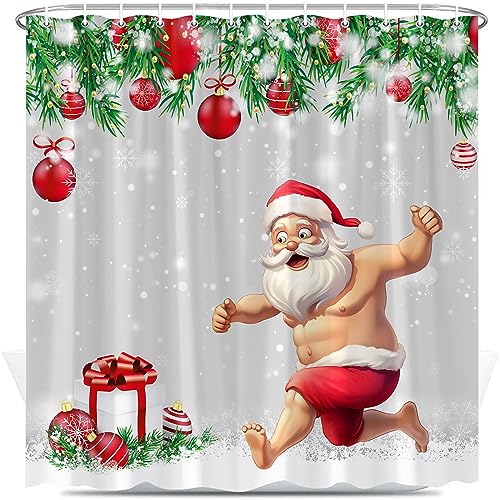 XHCEOH Christmas Shower Curtain