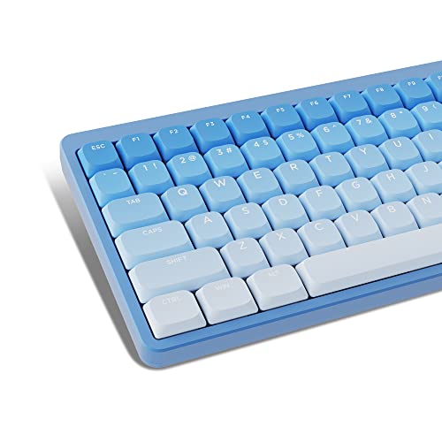 XVX Low Profile Keycaps - Gradient PBT Keycaps for Mechanical Keyboards