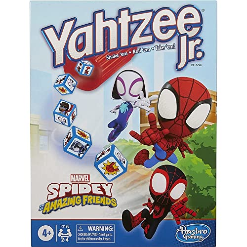 Yahtzee Jr. Marvel Edition Board Game