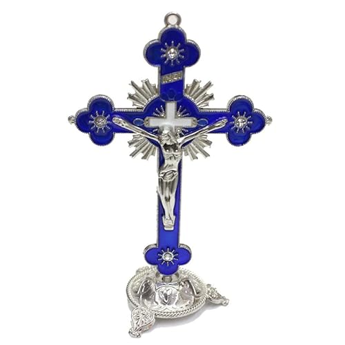 YAMSLAM Jesus Crucifix Ornaments - Elegant Religious Decor Items