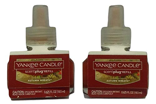 Yankee Candle Autumn Wreath Electric Home Fragrance Refills (Two)