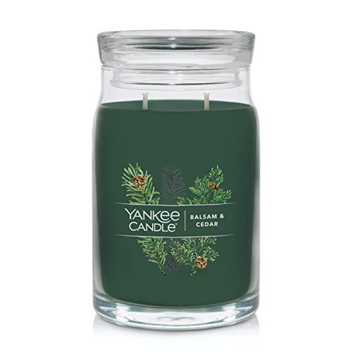 Yankee Candle Balsam & Cedar Scented Jar Candle