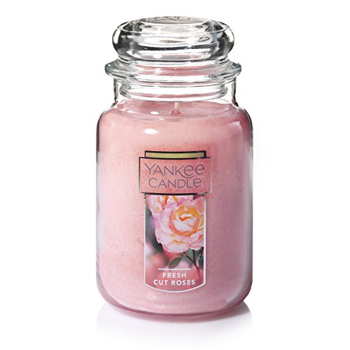 Yankee Candle Fresh Cut Roses Scented Single Wick Candle