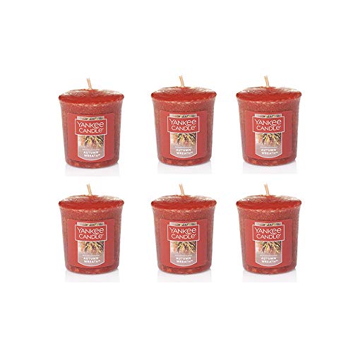 Yankee Candle Lot of 6 Autumn Wreath Votive Candles