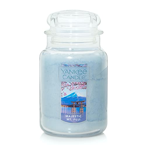 Yankee Candle Sage & Citrus Scented, Classic 22oz Large Jar Single Wick  Candle, Over 110 Hours of Burn Time ,Ivory
