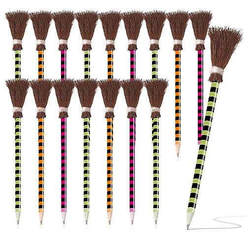 YCHRLSO Halloween Witch Broom Pens