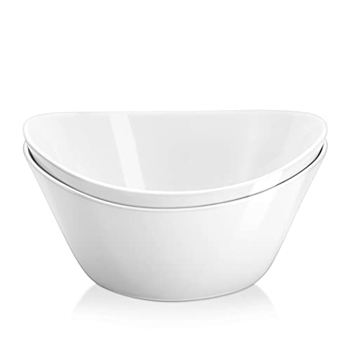 Yedio Porcelain Salad Bowls Set