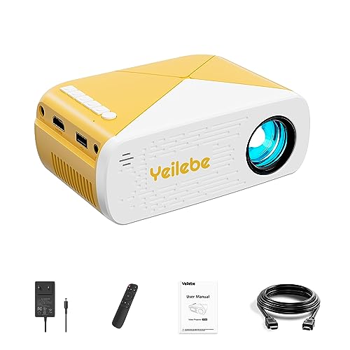 Mini Projector, Magcubic HY300 Auto Keystone Correction Portable Projector,  4K/ 200 ANSI Smart Projector with 2.4/5G WiFi, BT 5.0, 130 Inch Screen, 180  Degree Flip, Round Design, Home Video Projector : : Electronics