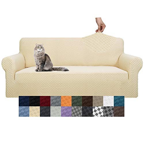 YEMYHOM Couch Cover - High Stretch Sofa Slipcover