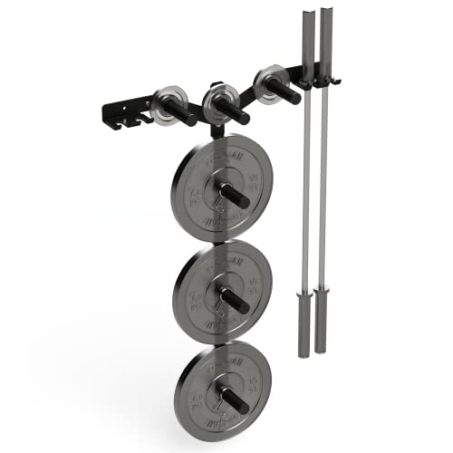 Yes4All Weight Plate Tree & Barbell Holder
