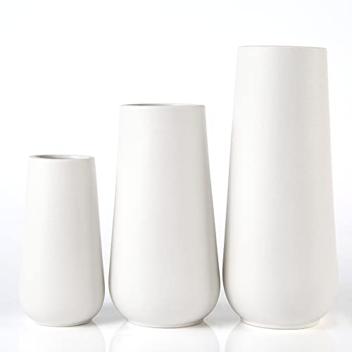YGEOMER Ceramic Vase Set - Stunning Home Decor