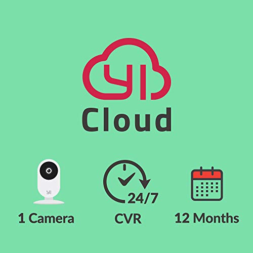YI/Kami Cloud Plan 12 Month, 1 Camera, CVR continuous storage service [PC/Mac Online Code]