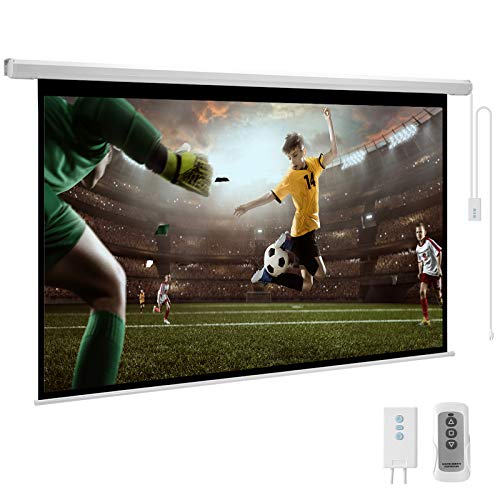 YODOLLA 100inch Motorized Projection Screen