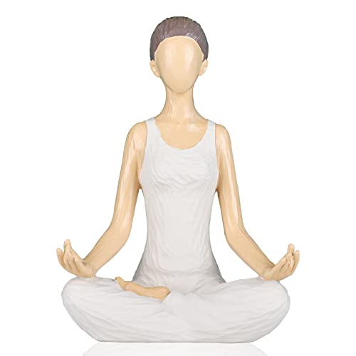 Yoga Pose Statue for Meditation and Home Decor