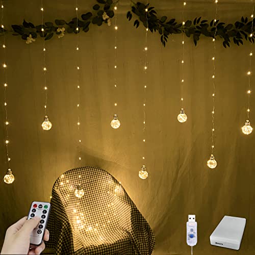 YOLIGHT Wishing Ball Curtain Lights