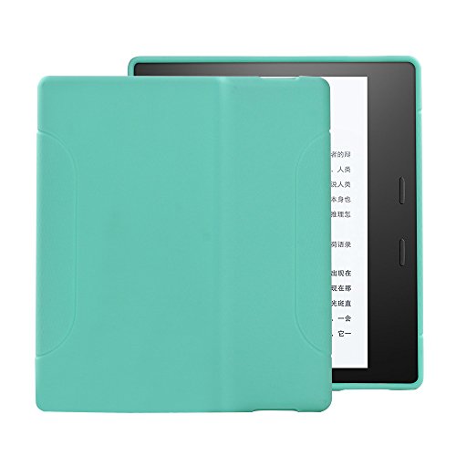 Young me Kindle Oasis Case (9th Generation, 2017 Release) - Slim Fit TPU Gel Protective Cover Case for All-New Kindle Oasis E-Reader 7" (Green)