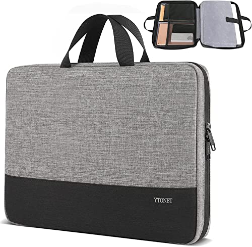 Ytonet Laptop Sleeve Case 17 17.3 Inch, Grey
