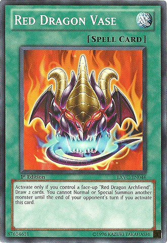 Yu-Gi-Oh! Red Dragon Vase - Extreme Victory - Common