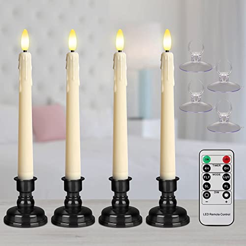 yunsheng Battery Operated LED Window Candles: Cozy Ambiance for Your Home