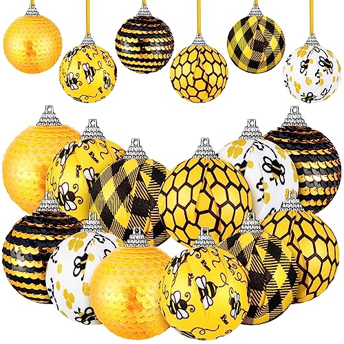 Yuxung Summer Bee Ornament for Tree Decoration