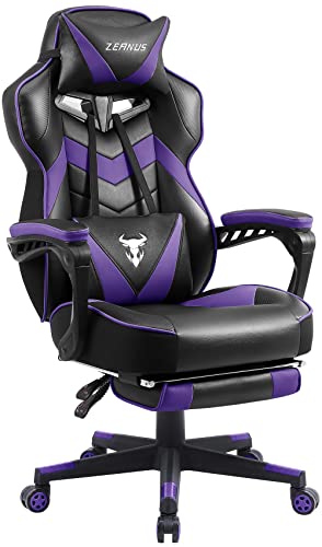Zeanus Purple Gaming Chair