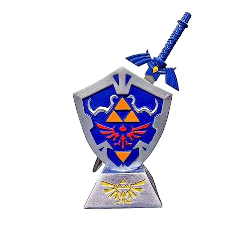 Zelda Master Sword Letter Opener & Hylian Shield Ornament