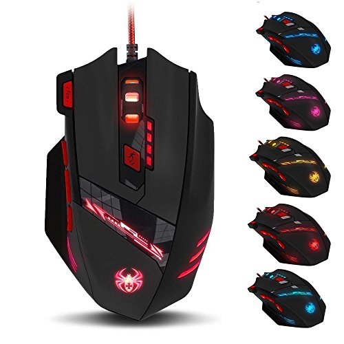 Zelotes 9200DPI USB Wired Gaming Mouse