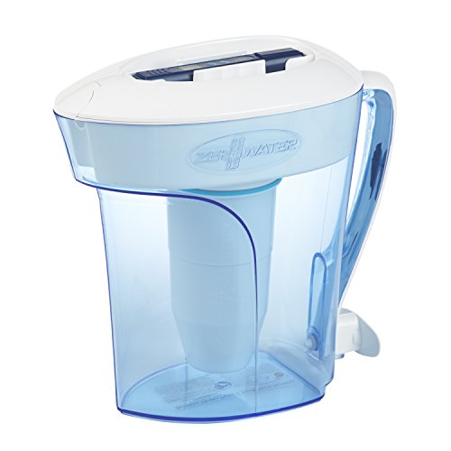 ZeroWater 10-Cup 5-Stage Water Filter Pitcher - Clean, Fresh Water