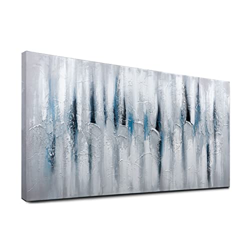 Zessonic Blue Abstract Wall Art for Living-room