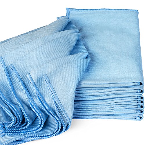 Zflow Glass Cleaning Cloths - 8 Pack