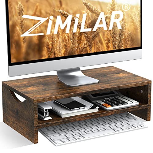 Zimilar Monitor Stand Riser with Storage Organizer