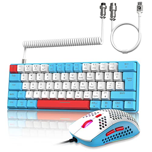 ZIYOU LANG RK-T60 Wired Mech Gaming Keyboard and Mouse Combo