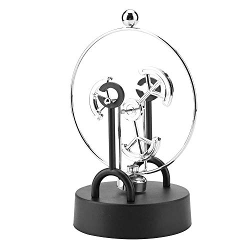 ZJchao Perpetual Motion Model Shake Wiggle Device Electronic Perpetual Motion Desk Toy Swinging Kinetic Art Craft Decoration (C203)