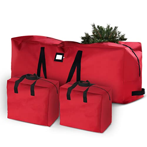 Zober Christmas Tree and Garland Storage Set