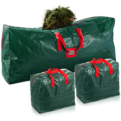 Zober Christmas Tree Storage Bag W/ 2 Garland Bags