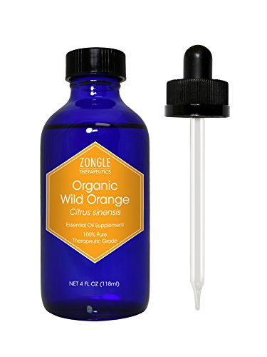 Zongle Wild Orange Essential Oil, 4OZ