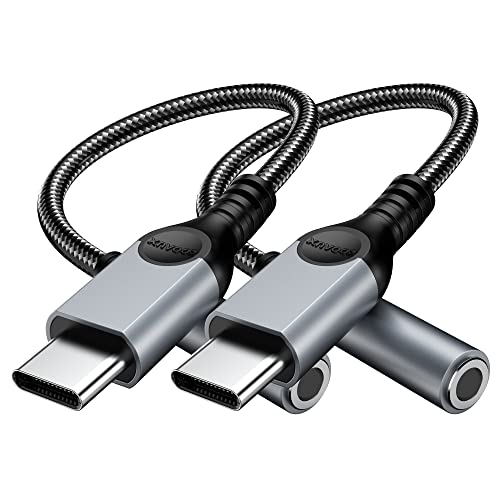 ZOOAUX USB C to 3.5mm Headphone Jack Adapter
