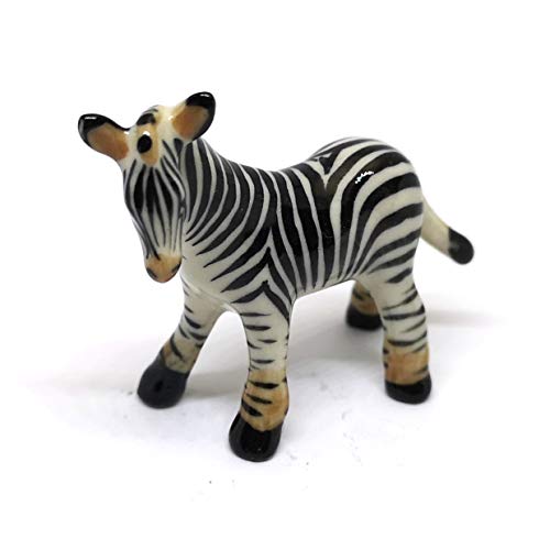 ZOOCRAFT Ceramic Zebra Figurine