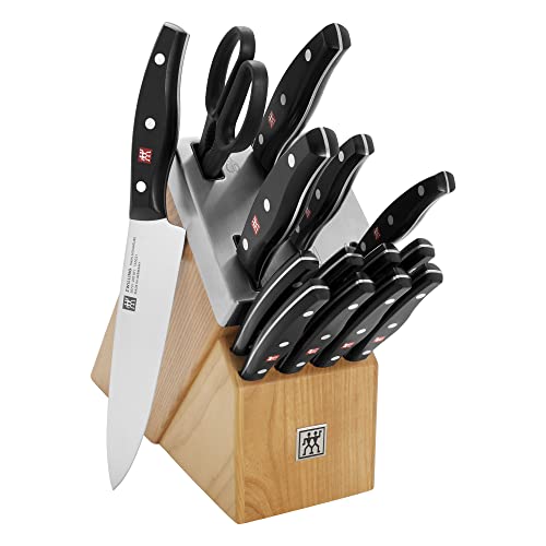 ZWILLING Twin Signature Knife Set with Block