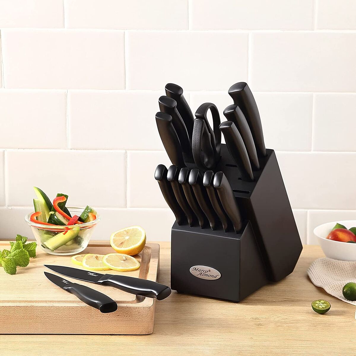 10 Amazing Knife Block Set With Sharpener for 2024