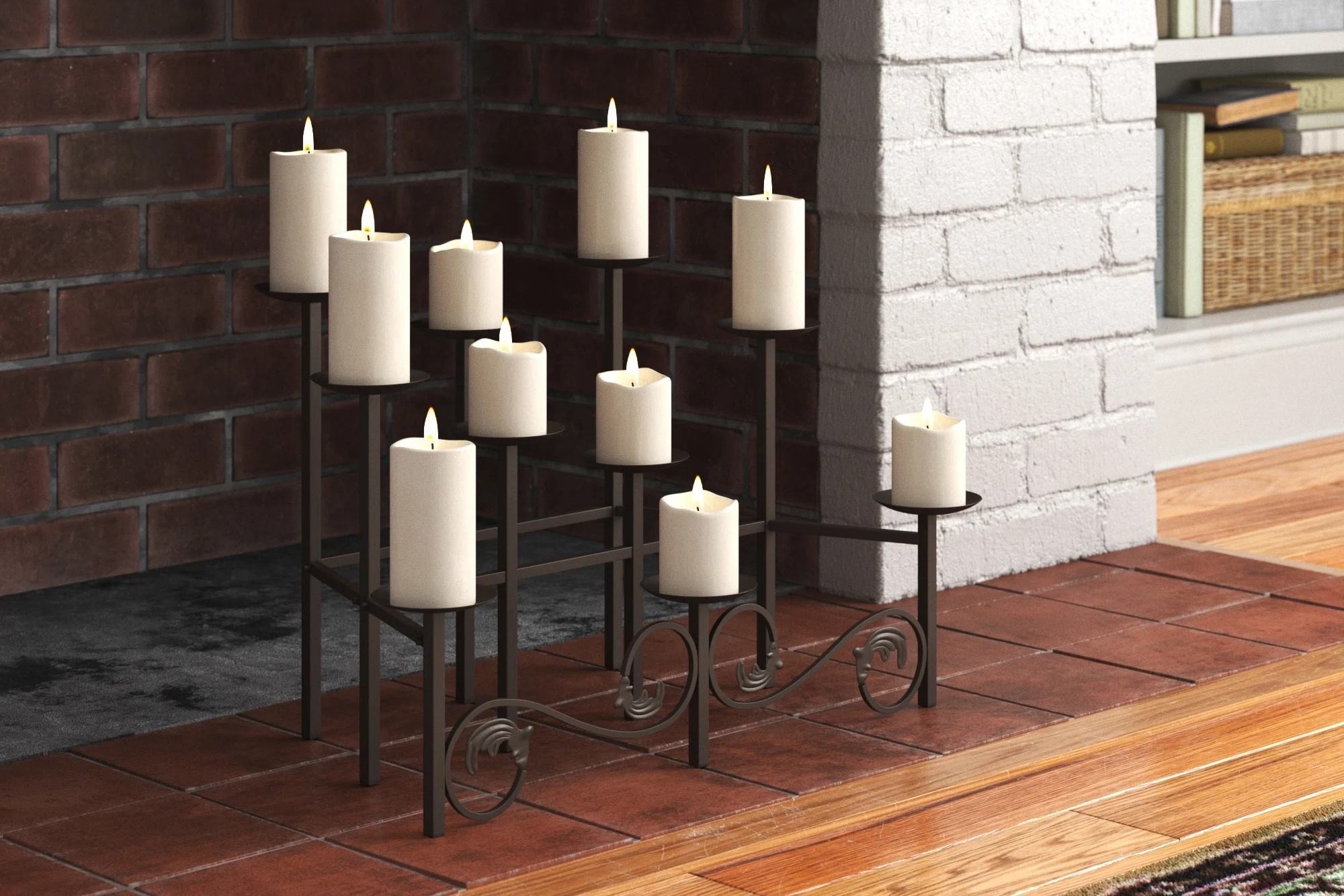 11-best-fireplace-candle-candelabra-for-2023