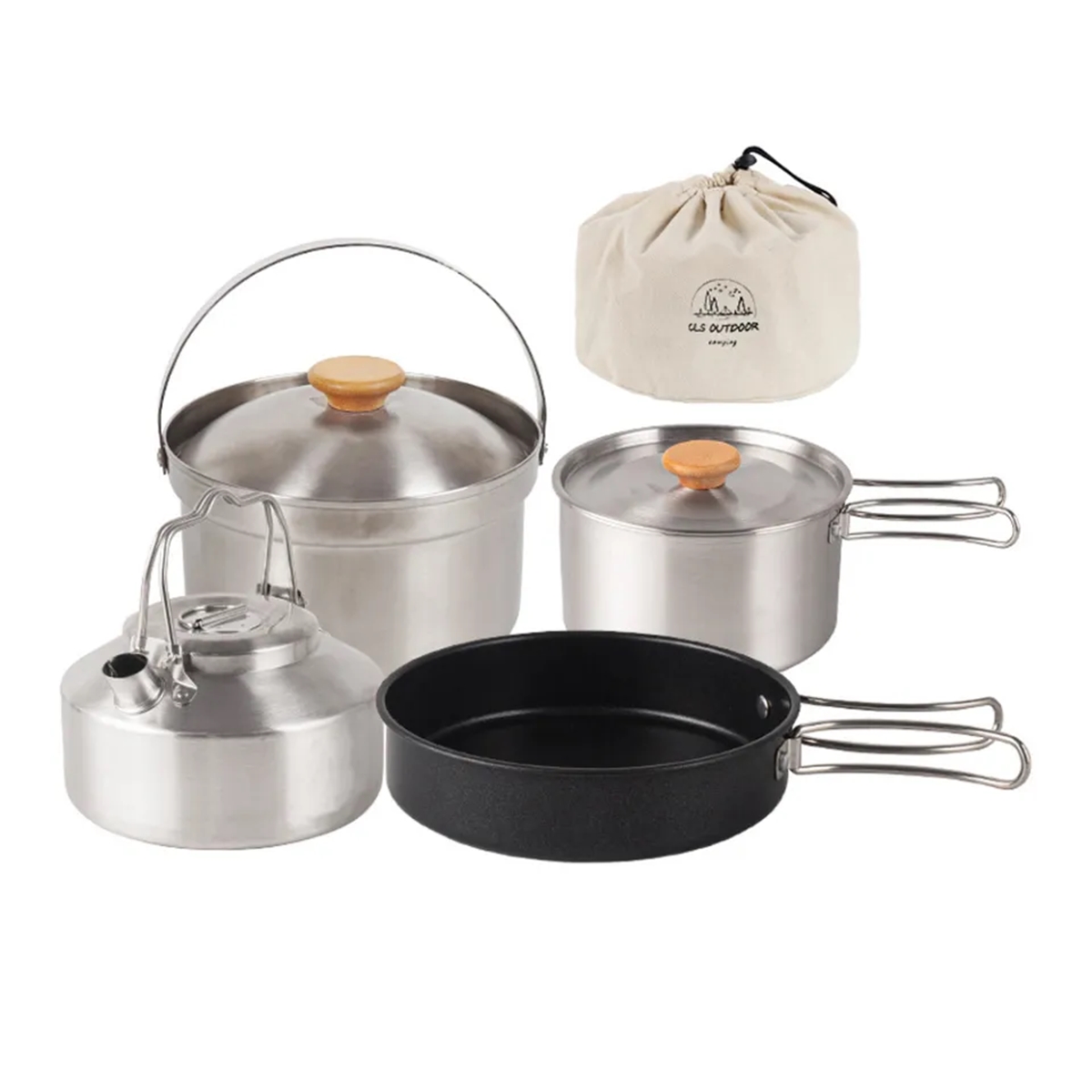 11 Unbelievable Stainless Steel Camping Cookware Set for 2024