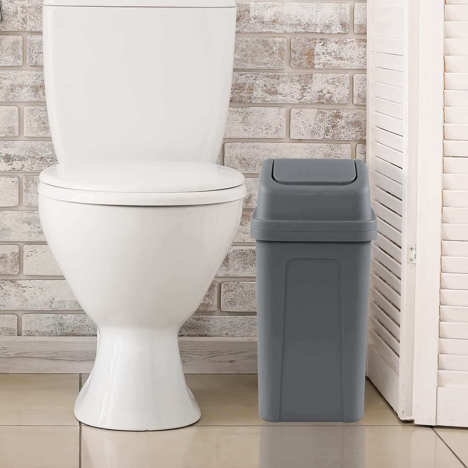 12 Best Covered Trash Can Bathroom for 2024