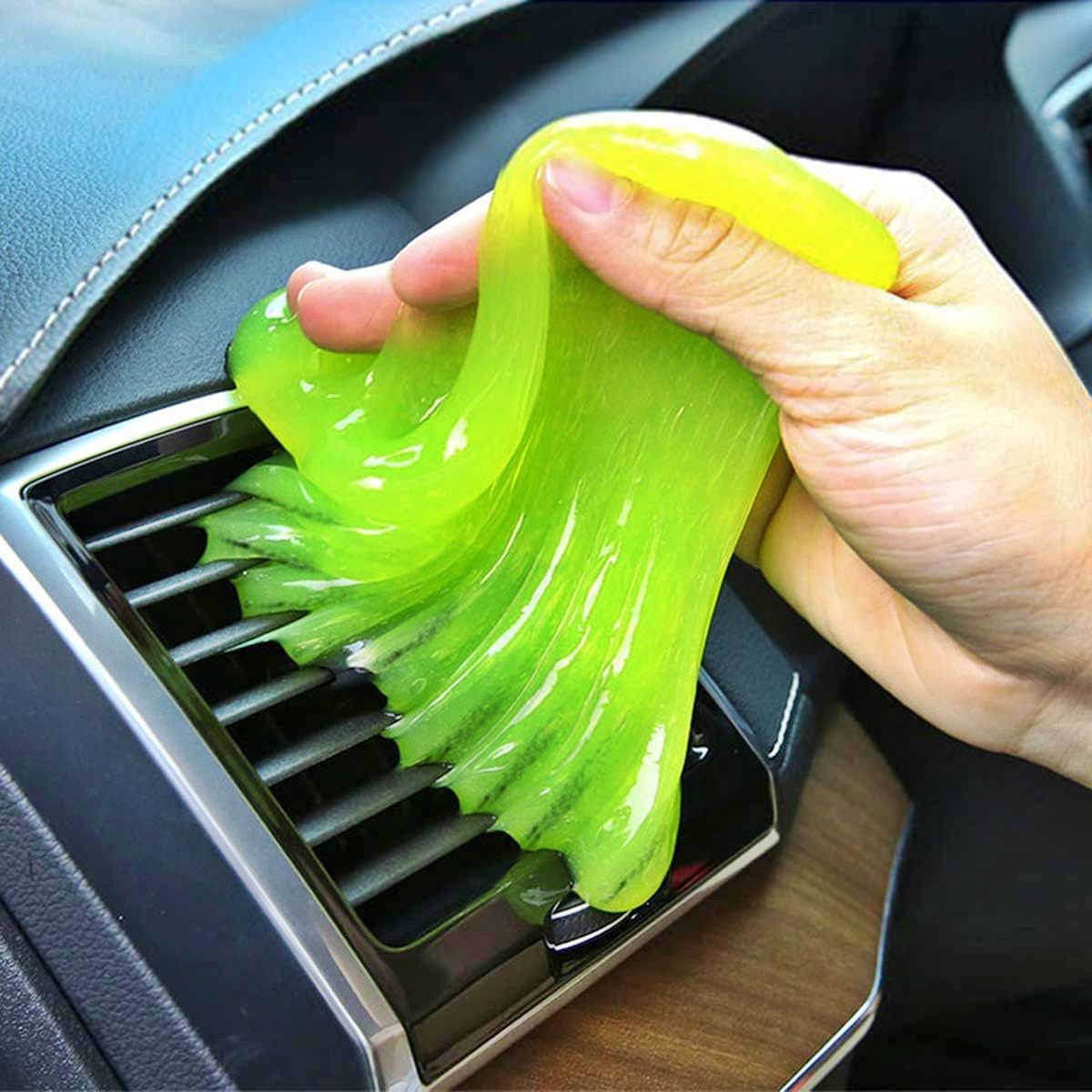  Scented Car Cleaning Gel for Detailing - Pack of 4  Biodegradable Slime for Cleaning Car Interior - Perfect Keyboard Cleaner  Gel to Make Your Car Shine - Auto Interior Cleaner (5.6oz/pcs) : Automotive