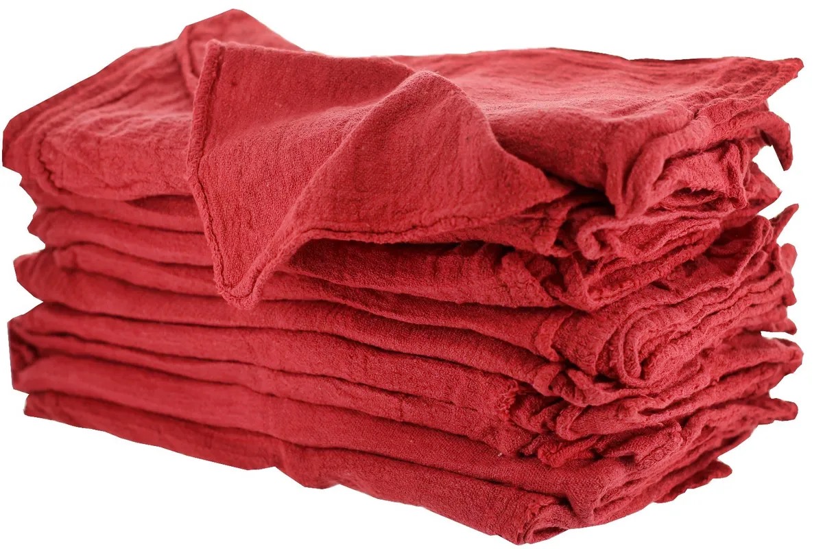 VALENGO New Lint Free Rags- 100% Cotton Rags for Cleaning Rags